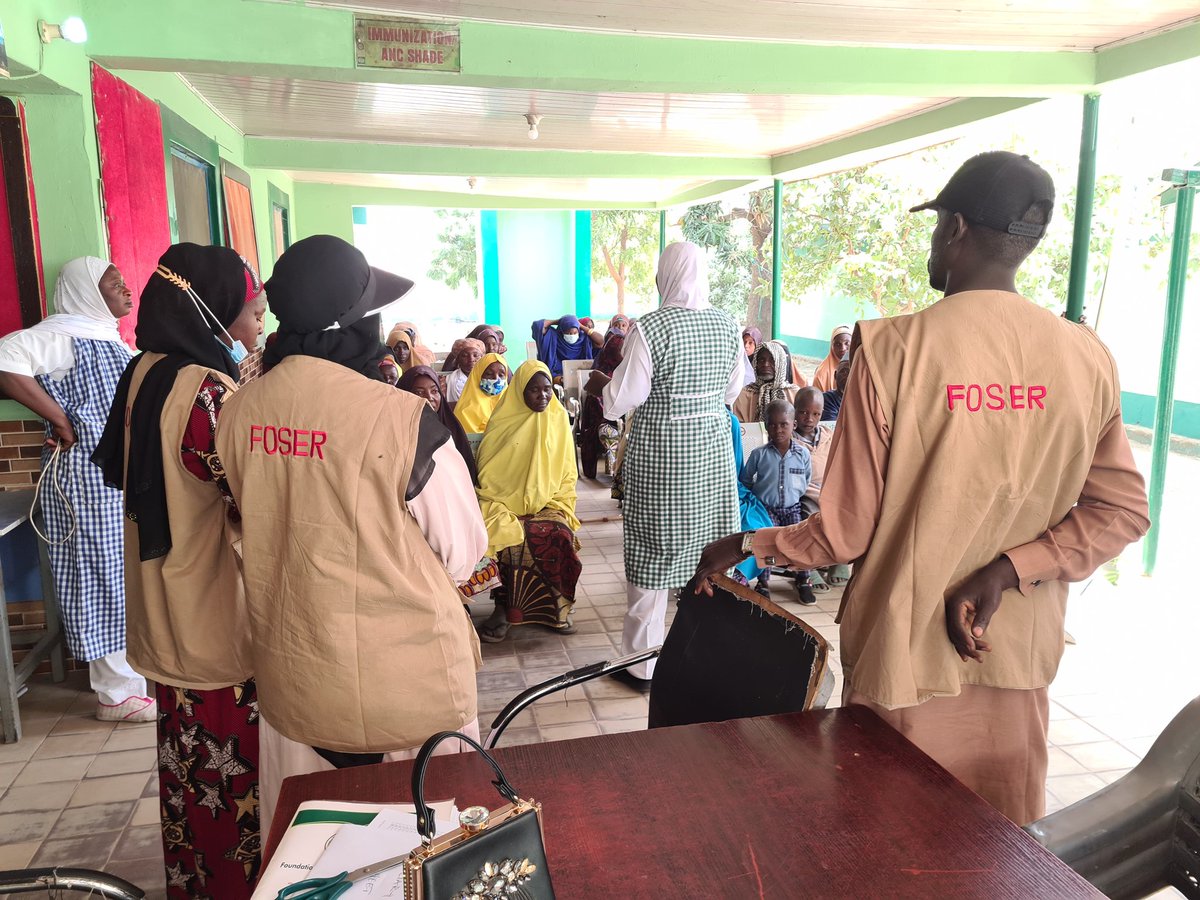 ForSocietal's tweet photo. Briefing the Beneficiaries on the organizations' mission on the importance of this Medical Outreach.

Ahmad Bello
Director operations
FOSER 

@PPFNigeria @Xadex05 @titusturman @WeAreCognito @sadeeqgane @ii_waziri #FOSER #medicaloutreach #PPFN 
 #cervicalcancerawareness https://t.co/NhQ6mW5kRH