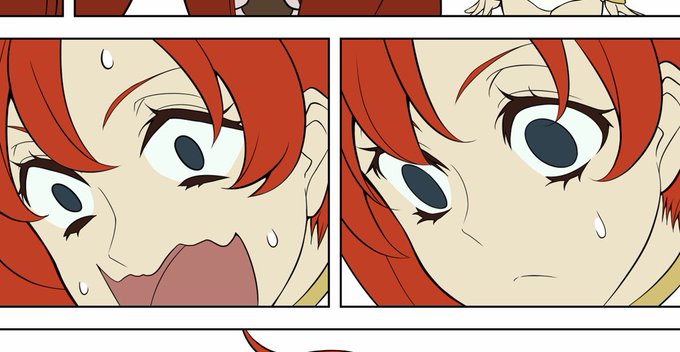 表情がお気に入りのコマ😆 