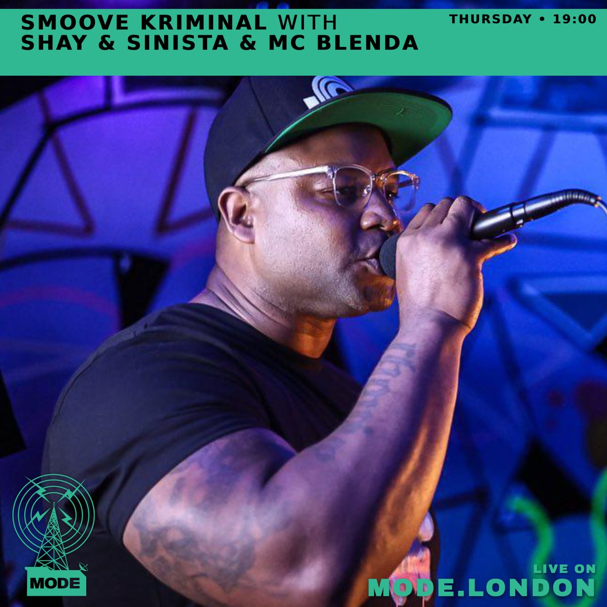 .@SmooveKriminal up next joined by @ShayAndSinista & @MCBlenda for 2 hours of UK Funky, Bass, House & UK Garage Mode.London
