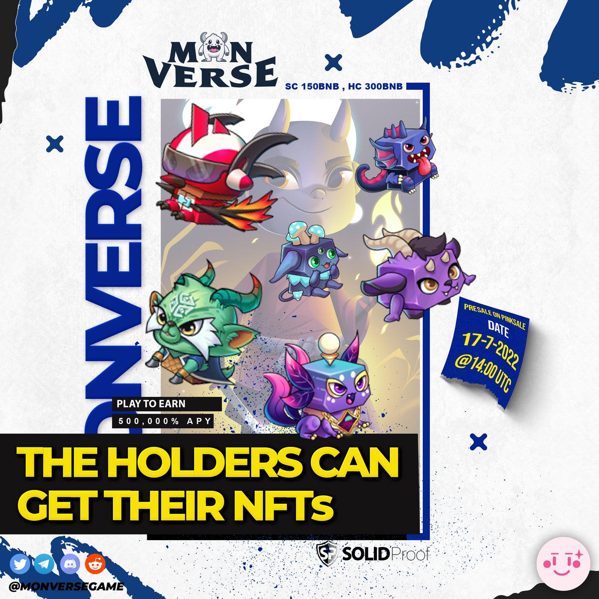 Monverse P2E Game | BSC | SOL tweet media