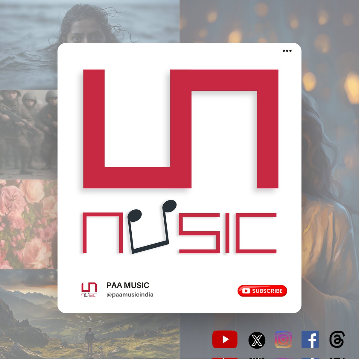 paamusicindia's tweet photo. ๐ต Discover the diverse world of independent artists with Paa Music, a Tamil independent music label. ๐ Subscribe on YouTube, follow on all social media platforms, and immerse yourself in a musical journey like no other!
๐ง ๐ https://t.co/qWGGY0Igd6
#PaaMusic https://t.co/ba44SZ9xZK
