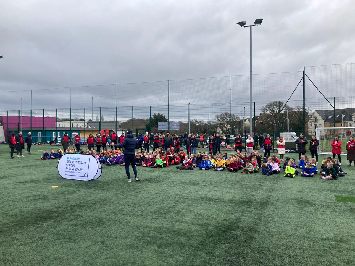 Congratulations to @suttonsprimaryschool year 3 and 4 winners of our Barclays girls football partnership with @chelseafcfoundation  👏👏👏