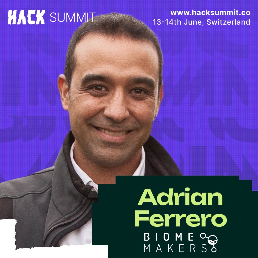 Biome Makers is heading to the HackSummit 🌍 Adrian Ferrero, co-founder and CEO at Biome Makers will be taking the stage with industry frontrunners as they uncover scalable solutions and strategies to radically move the needle on ClimateTech. #HackSummit @foodhackglobal