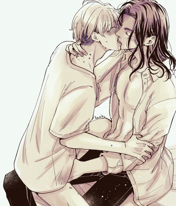ひさしぶりに落書き〜〜ばじふゆキス 