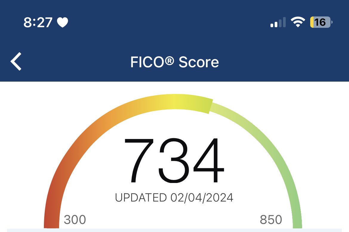 I work my ass off for this 🥲 800 credit score otw