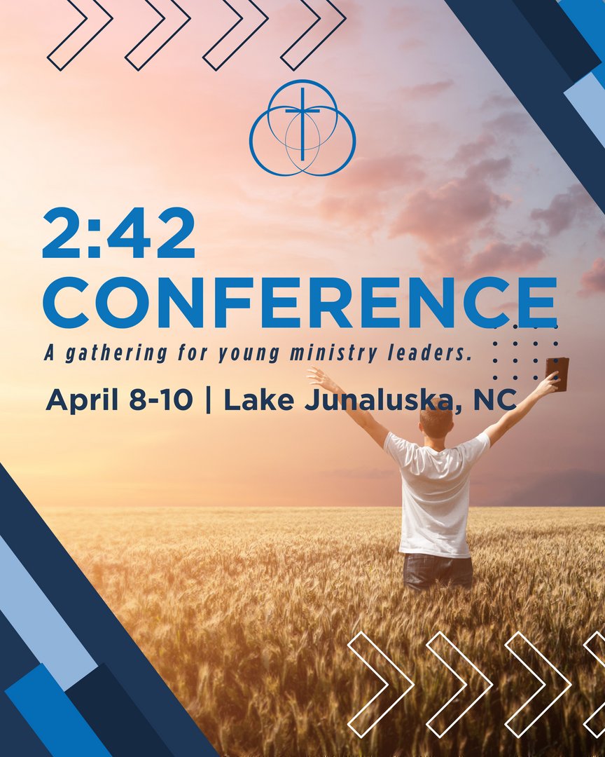Announcing our inaugural 2:42 Conference 📢
If you are interested in attending this event, submit your interest form by February 15 here: forms.gle/iH8PrQHH6jvma5…

For more information, email the 2:42 Conference Leadership Team at 242conference@globalmethodist.org