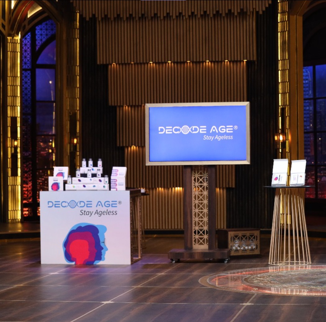 Decode Age (@decodeage) on Twitter photo Catch Decode Age founders on Shark Tank India tonight! 🦈
Tune into Sony LIV for our pitch on healthy ageing & longevity. 🌟
<a href="/parthamin_/">Parth Amin</a>
@rakeshsomani
<a href="/darshitpatel_13/">Darshit Patel</a>
#SharkTankIndia #DecodeAge #SharkTankIndia3 #EntrepreneurshipJourney #ExcitingTimes Catch Decode Age founders on Shark Tank India tonight! 🦈
Tune into Sony LIV for our pitch on healthy ageing & longevity. 🌟
<a href="/parthamin_/">Parth Amin</a>
@rakeshsomani
<a href="/darshitpatel_13/">Darshit Patel</a>
#SharkTankIndia #DecodeAge #SharkTankIndia3 #EntrepreneurshipJourney #ExcitingTimes