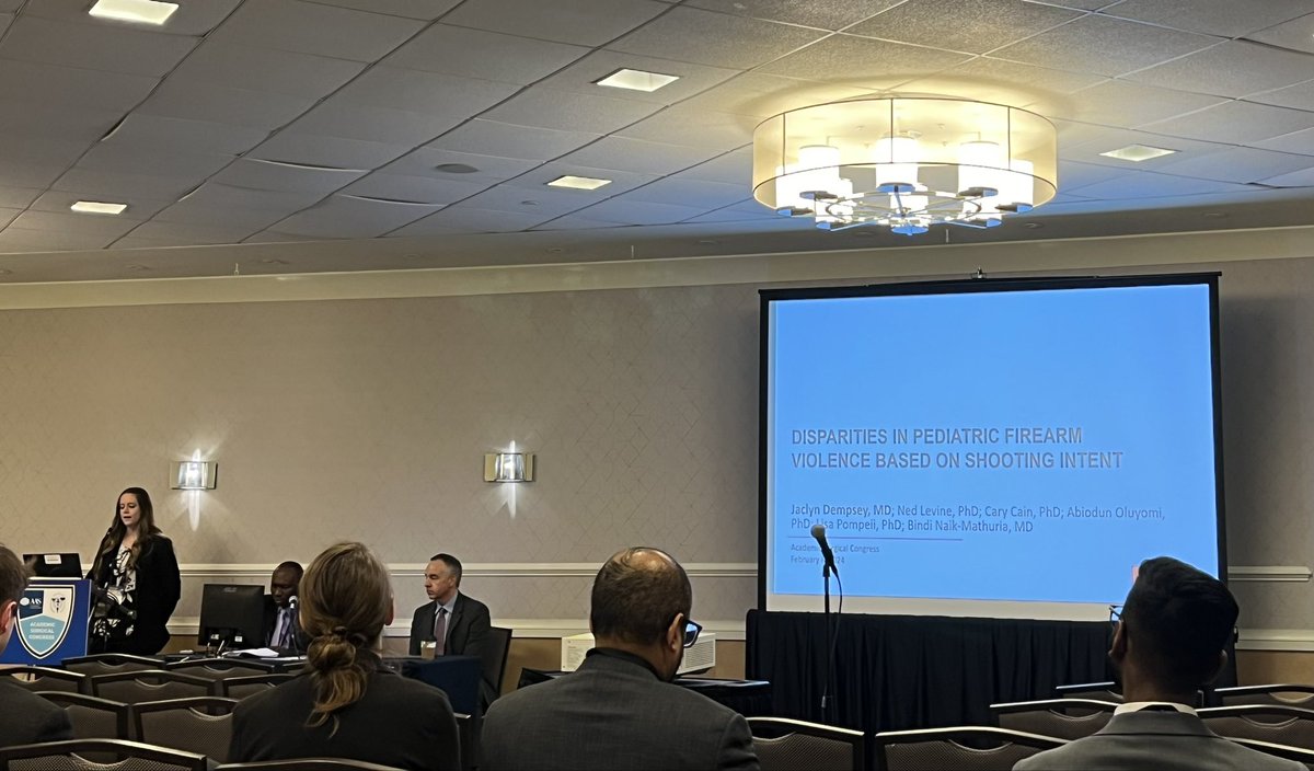 Current @UTMBSurgery superstar & future pediatric surgeon @JaclynDempseyMD discusses socioecological implications of pediatric firearm injuries as they relate to shooting intent. #ThisIsOurLane

@bnaikma @PediSurgeryUTMB @AcademicSurgery