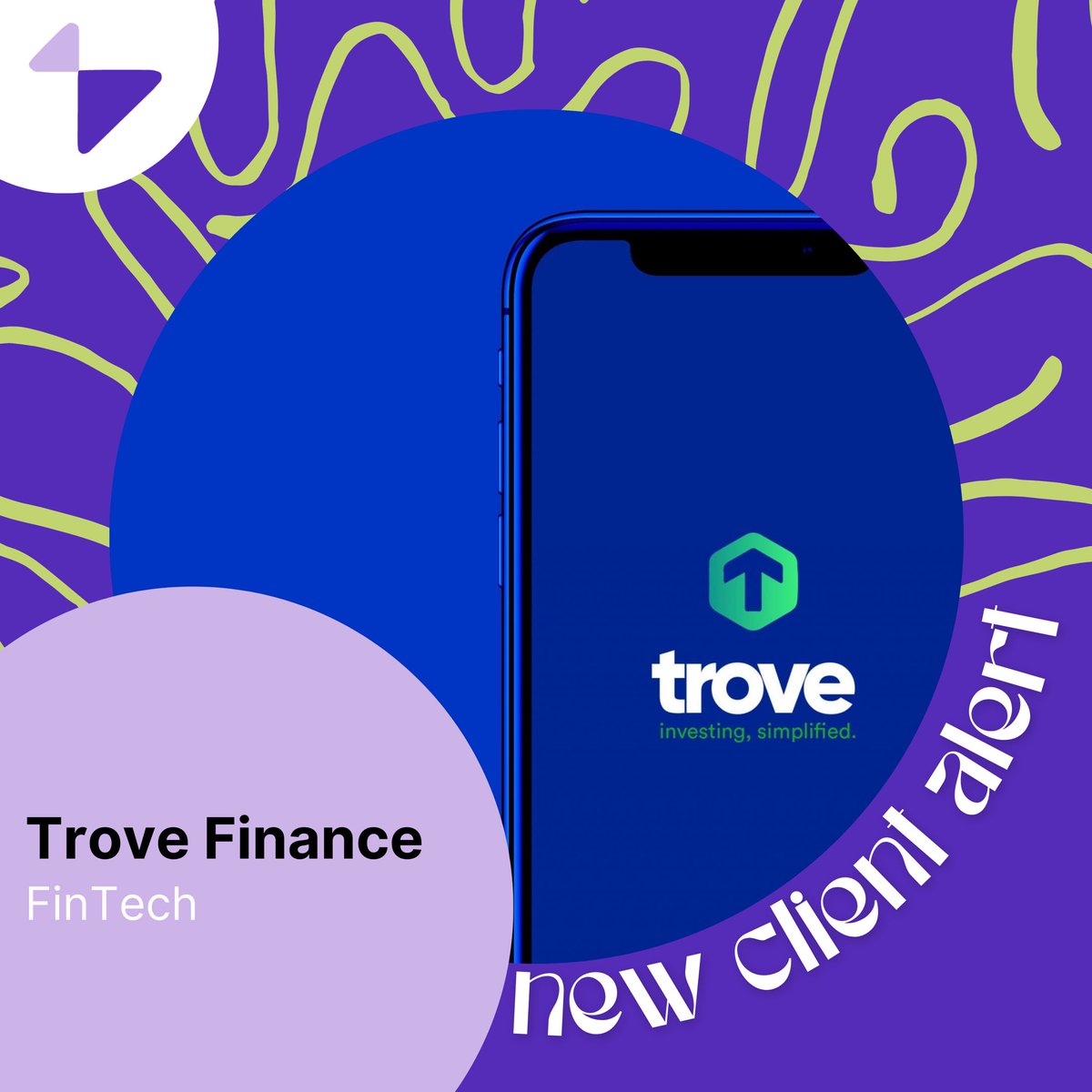 loggmedia's tweet photo. New Client Alert 🚨 - #TroveFinance 💵💳🏦 https://t.co/8Y9z1mdR09