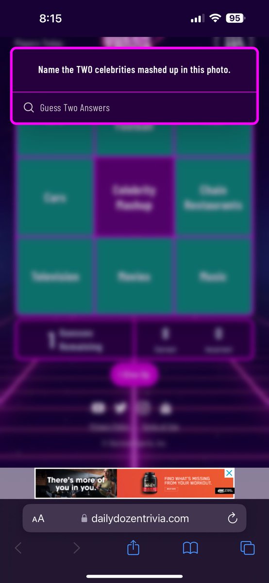 Mashup won’t load! This is my nightmare. <a href="/TheDozenTrivia/">The Dozen Trivia</a> <a href="/JeffDLowe/">Jeff D. Lowe</a> <a href="/bobgoochman/">Project Hail Gooch</a>