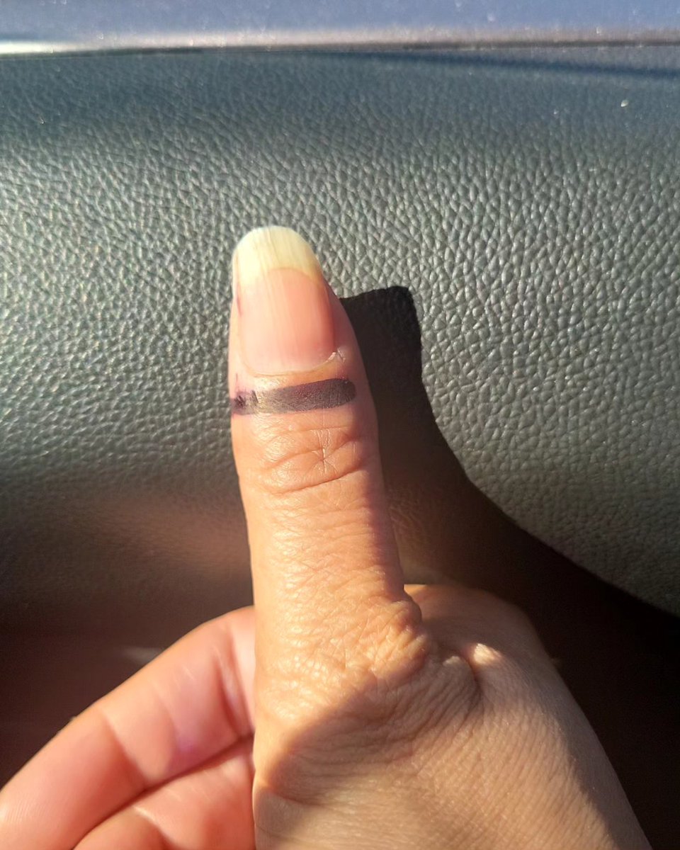 Doing my duty. Only for Pakistan #Elections2024