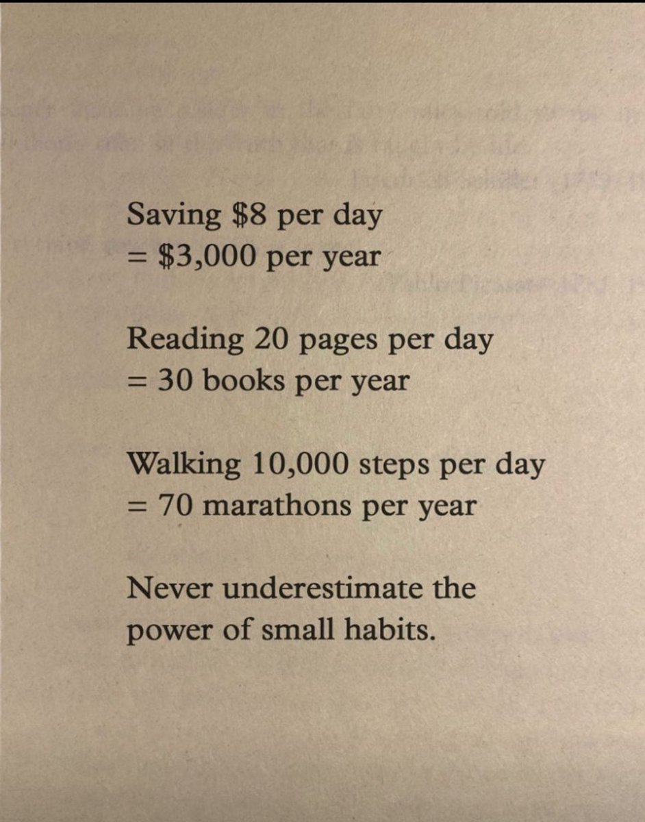 epellefsen's tweet image. Do the little things each day.