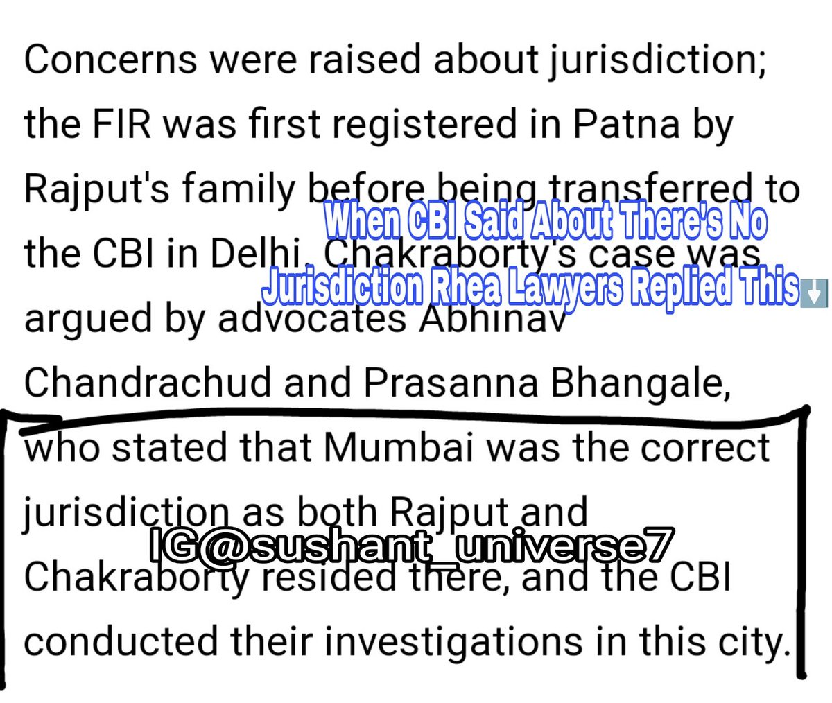 aayushlr's tweet photo. Points From Today's Case In BHC
1.CBI Indicates Investigation Is Still Going On
2.RheaC Lawyers Replied On Jurisdiction Counter By CBI
3.HC Admonish CBI For Delay &amp; Favours Accuse
4.HC Urges CBI To File Chargesheet In Our SSR Case
#JusticeForSushant️SinghRajput
Sushant An Enigma https://t.co/WYrGxSmZgE