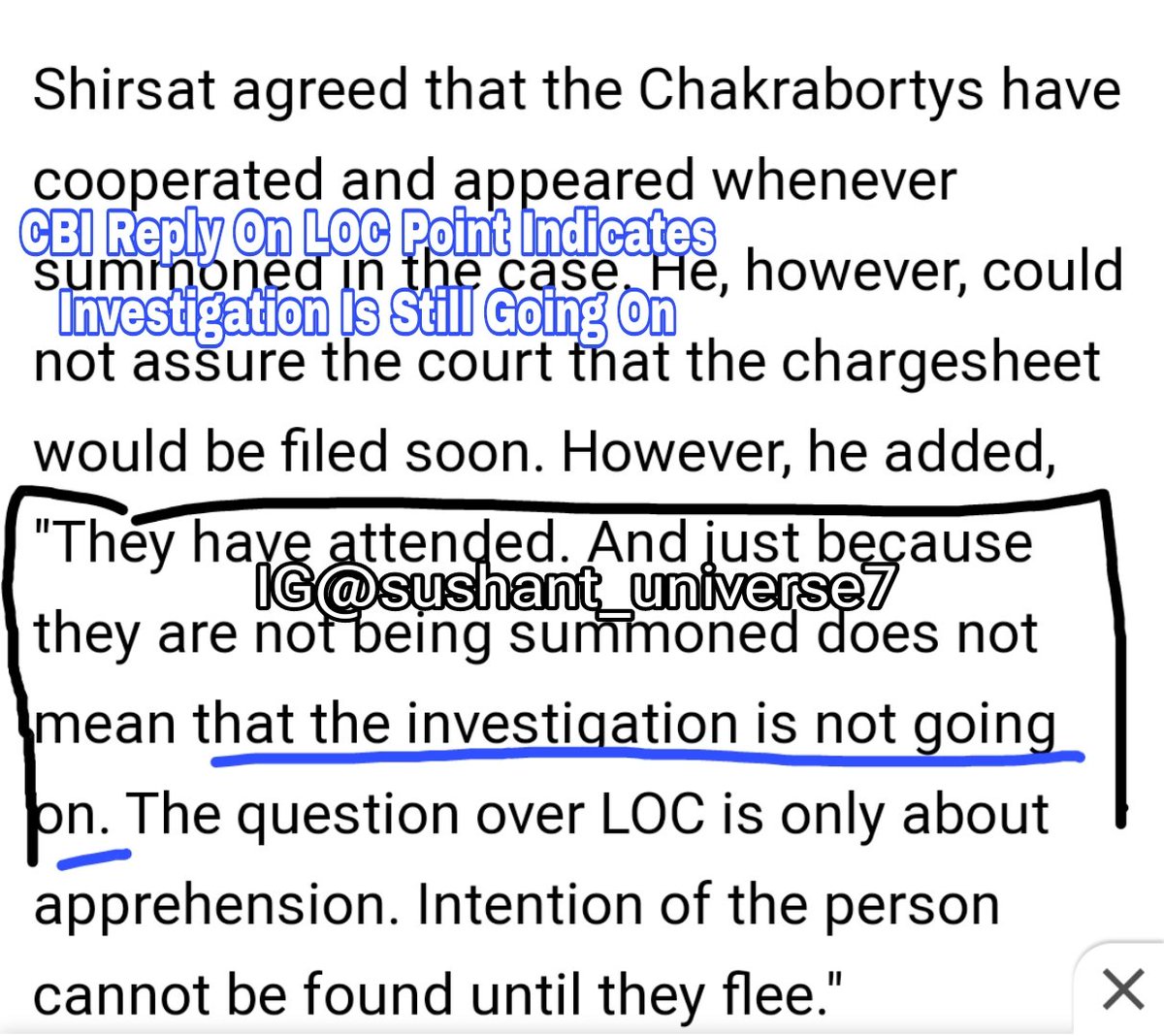 aayushlr's tweet photo. Points From Today's Case In BHC
1.CBI Indicates Investigation Is Still Going On
2.RheaC Lawyers Replied On Jurisdiction Counter By CBI
3.HC Admonish CBI For Delay &amp; Favours Accuse
4.HC Urges CBI To File Chargesheet In Our SSR Case
#JusticeForSushant️SinghRajput
Sushant An Enigma https://t.co/WYrGxSmZgE