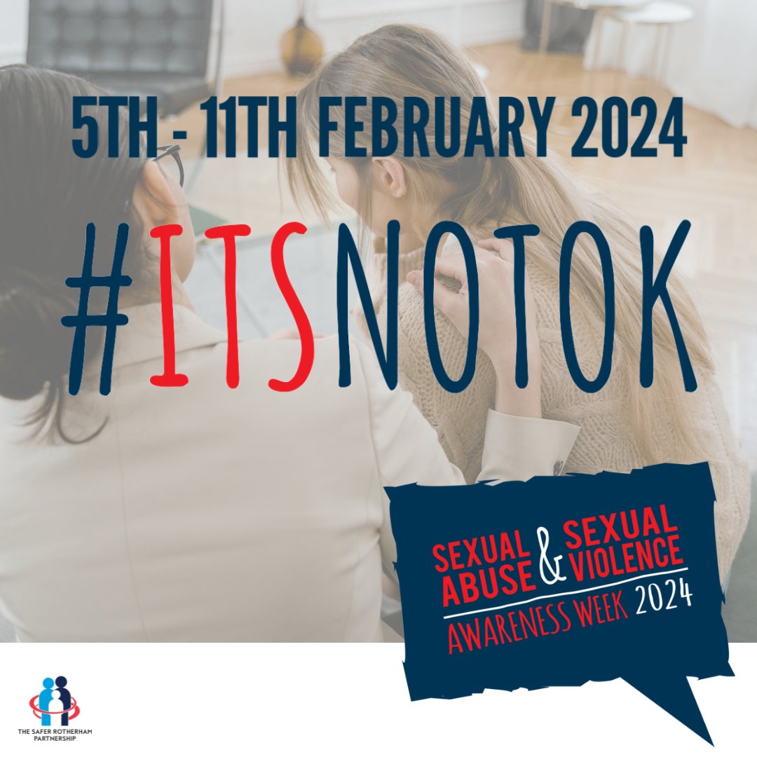 If you have been a victim of sexual assault then support is available. Find out more:  southyorks.police.uk/media/9812/358…

You can report it to the police in confidence by calling 101, or 999 in an emergency

#itsnotok