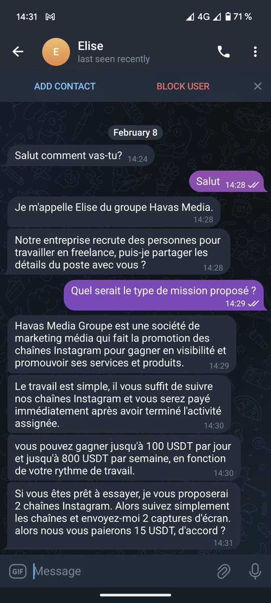 Tiens, ça recrute des bots humains chez @HavasMediaGroup