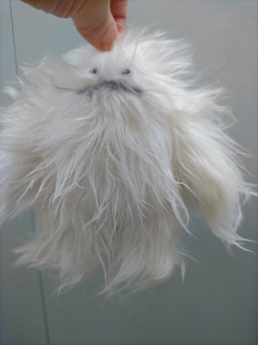 明日紙版の単行本発売だから、宣伝したりで他のRPとかポストは控えた方が良いのに、英雄祭良かったのでやってしまう。

そして、これは昨日皆様が付けてたもっふんと比べてボサボサだったので洗濯して毛を逆立たせた濡れもっふん。今はふわふわになりました。 