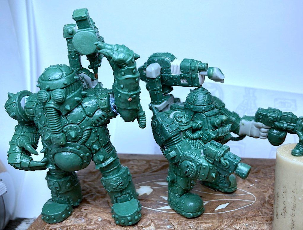 🟢 O-R-K      B-O-T-S 🟢

Always an honour to supply The Goblin Master <a href="/GoblinMaster2/">GoblinMaster</a>  with Green Stuff and then see what he has done with it 🙌 #greenstuff #warhammer40000