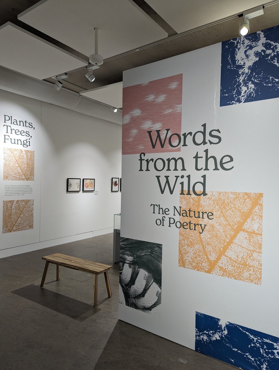 A wonderful visit to the thought-provoking "Words from the Wild" exhibition today <a href="/RoyalHolloway/">Royal Holloway</a>. Showing the wonderful work from <a href="/PoeticsResearch/">RHUL Poetics Research Centre</a> and <a href="/TECHNEDTP/">Techne</a> students! Wow! 

#techne #rhul #poetry #research