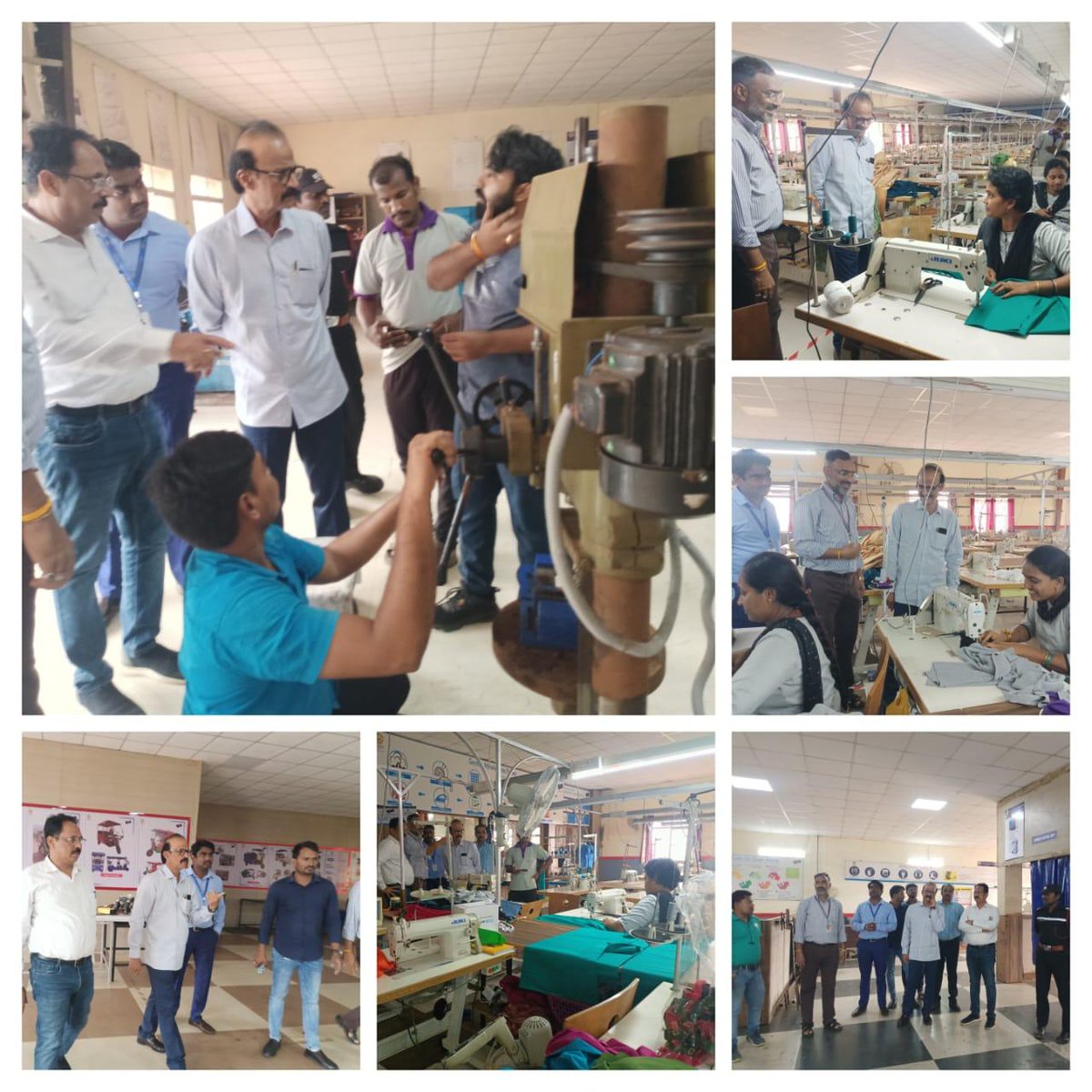 AP_Skill's tweet photo. Hon'ble @AP_Skill Chairman Sri #KonduruAjayReddy and @SEEDAP_AP CEO Sri #MKVSrinivasulu Visited #SkillCollege at T,TDC @vzmgoap and Interacted with ongoing Retail Sales Associate batch Trainees and gave the valuable directions to the trainees to grow in their career. https://t.co/Ig0VF5effI