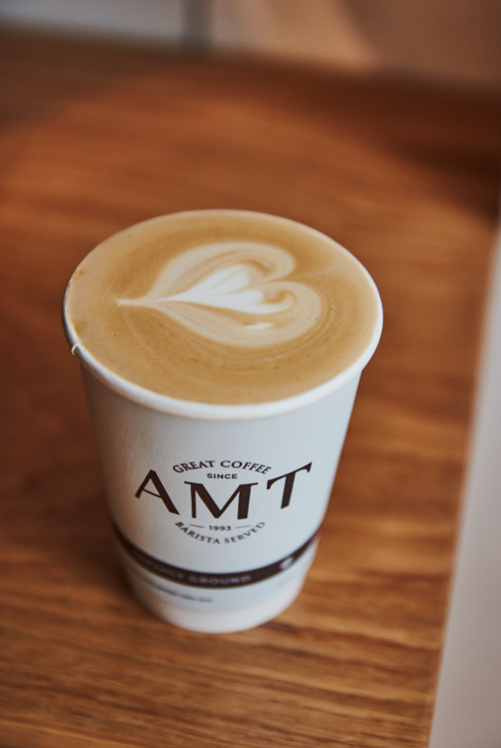 Who’s visiting us today?! Oh and remember… get 25p off your order when you choose a reusable cup. It's a win-win for you and the environment. 🌎☕#AMTcoffee