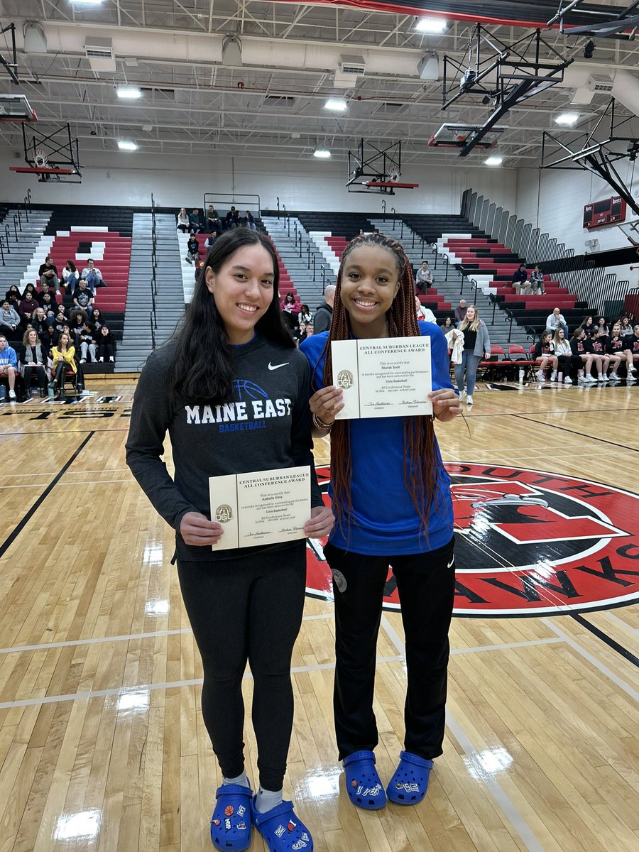 Maine East Girls Basketball (@mebdgirlshoops) on Twitter photo Congrats to our all conference players <a href="/riahtheballer14/">scotty🧸</a> & <a href="/ArabellaSilva09/">Arabella Silva</a> !! Congrats to our all conference players <a href="/riahtheballer14/">scotty🧸</a> & <a href="/ArabellaSilva09/">Arabella Silva</a> !!