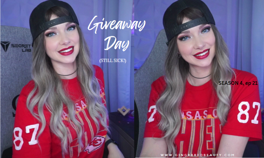 gingrbredbeauty's tweet photo. Its the end of the week already &amp; that means GIVEAWAY day...like we dont have one daily lol!  Come hang out and chat with us <3 I will  be #live on #twitch in 15 https://t.co/fspN33zq91
#repost for a chance at the #giveaway 
#KCChiefs https://t.co/jV4XIUjwbQ