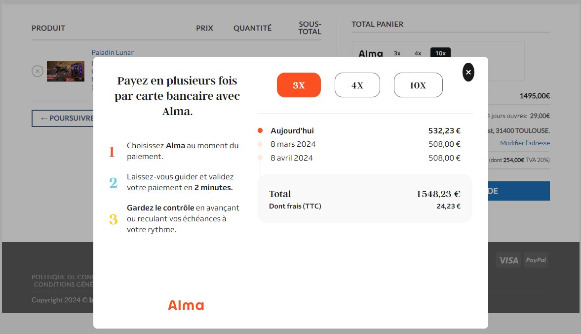 Les modes de règlement en 3x, 4x et 10x sont de nouveau disponibles !

infoware31.fr/reglement-en-1…
