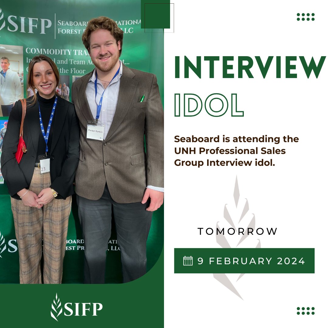 We are attending the UNH Professional Sales Group Interview Idol event tomorrow. We hope to see you there! #Networking #UNHSales #SIFP