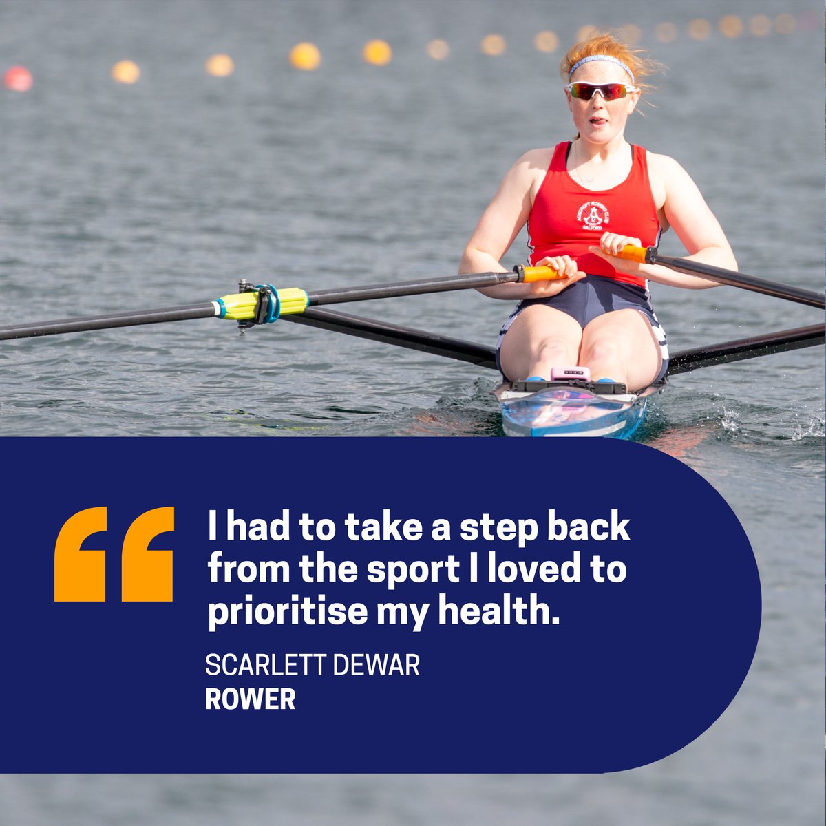 🚣‍♀️ Meet aspiring rower, Scarlett. This #ChildrensMentalHealthWeek we spoke with her about her struggles with RED-S and how it's impacted her sporting career. She advocates for early intervention, and physical and mental support. @Place2Be #MyVoiceMatters #MentalHealth