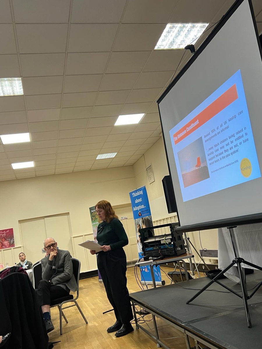 After our break we enjoyed insightful talks from;

🔵 Joanne Alper, Director of Adoption Plus and Therapy Plus

🔵 Dr Louise Sims, Head of Research and Practice at Kinship