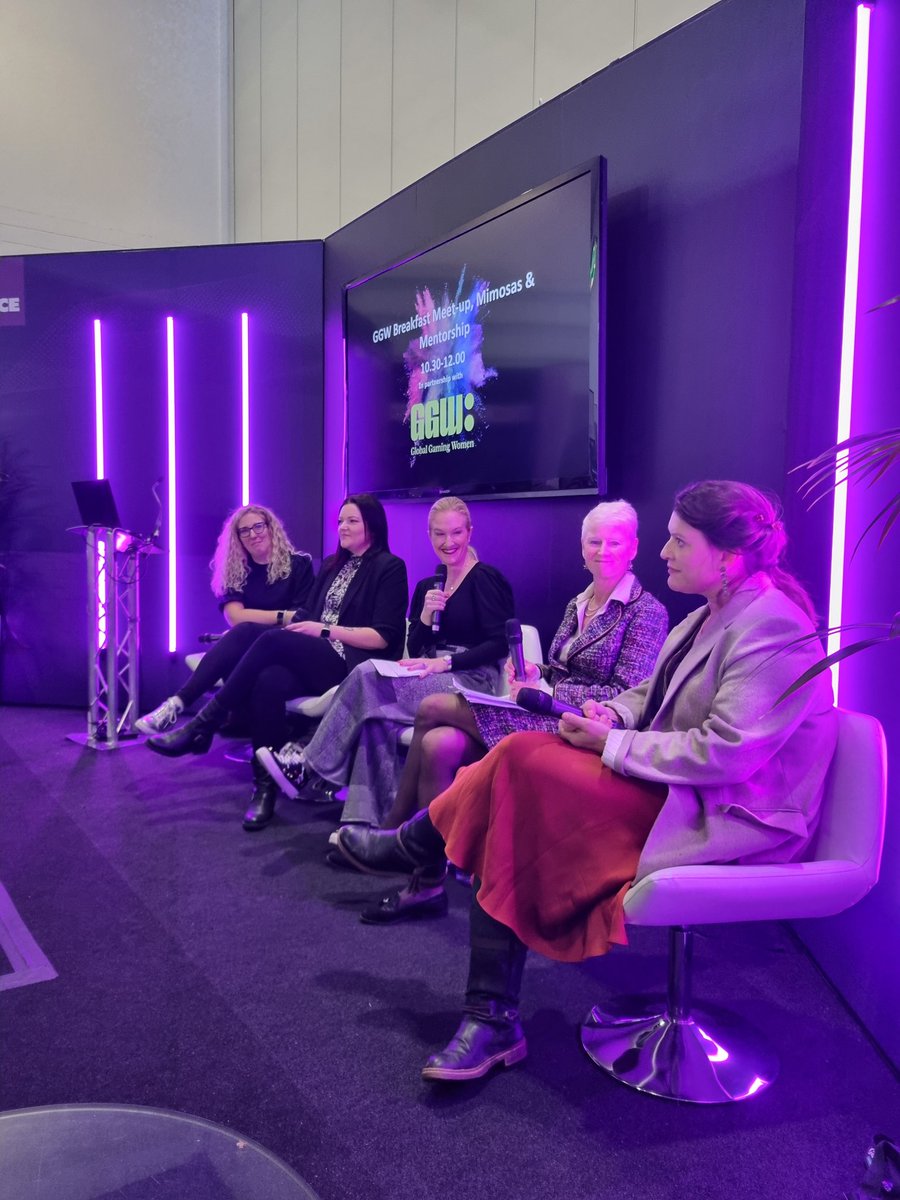 Huge thanks to everyone who joined our <a href="/gaming_women/">Global Gaming Women</a> breakfast panel at #ICELondon this morning. Truly inspiring group of women - both on the panel and in the audience. Best way to find and foster your very own Personal Board of Directors.