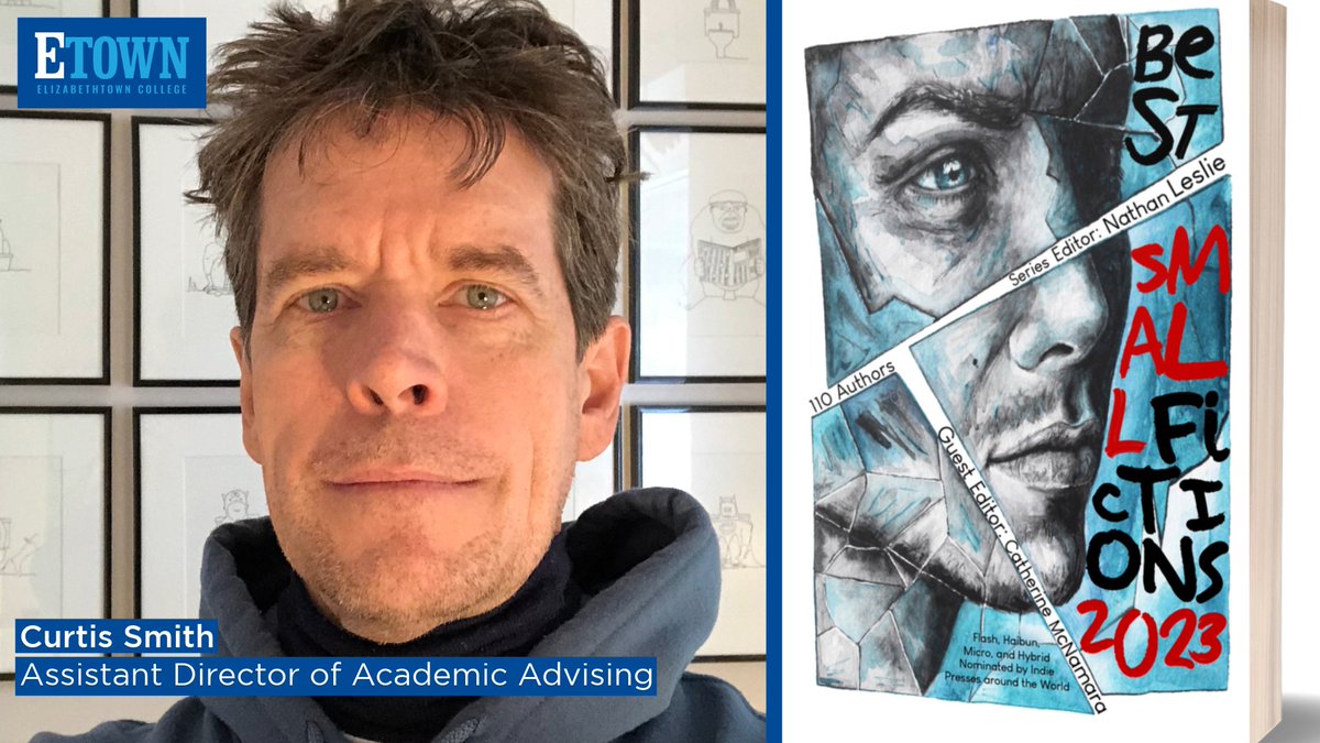 EtownCollege's tweet photo. Congratulations to Assistant Director of Academic Advising Curtis Smith, whose short story, "Air Show," was included in @altcurrent The Best Small Fictions 2023 publication, marking his third appearance in the yearly anthology! #EtownExperts

Learn more: https://t.co/CjF1CFKQ7T. https://t.co/2HJNiltXhI