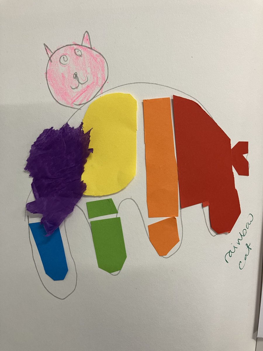 Y1_STM's tweet photo. We have been studying Lois Elhert's collages with Miss Kuzu. Great work everyone! https://t.co/MS3Vd1kfGu
