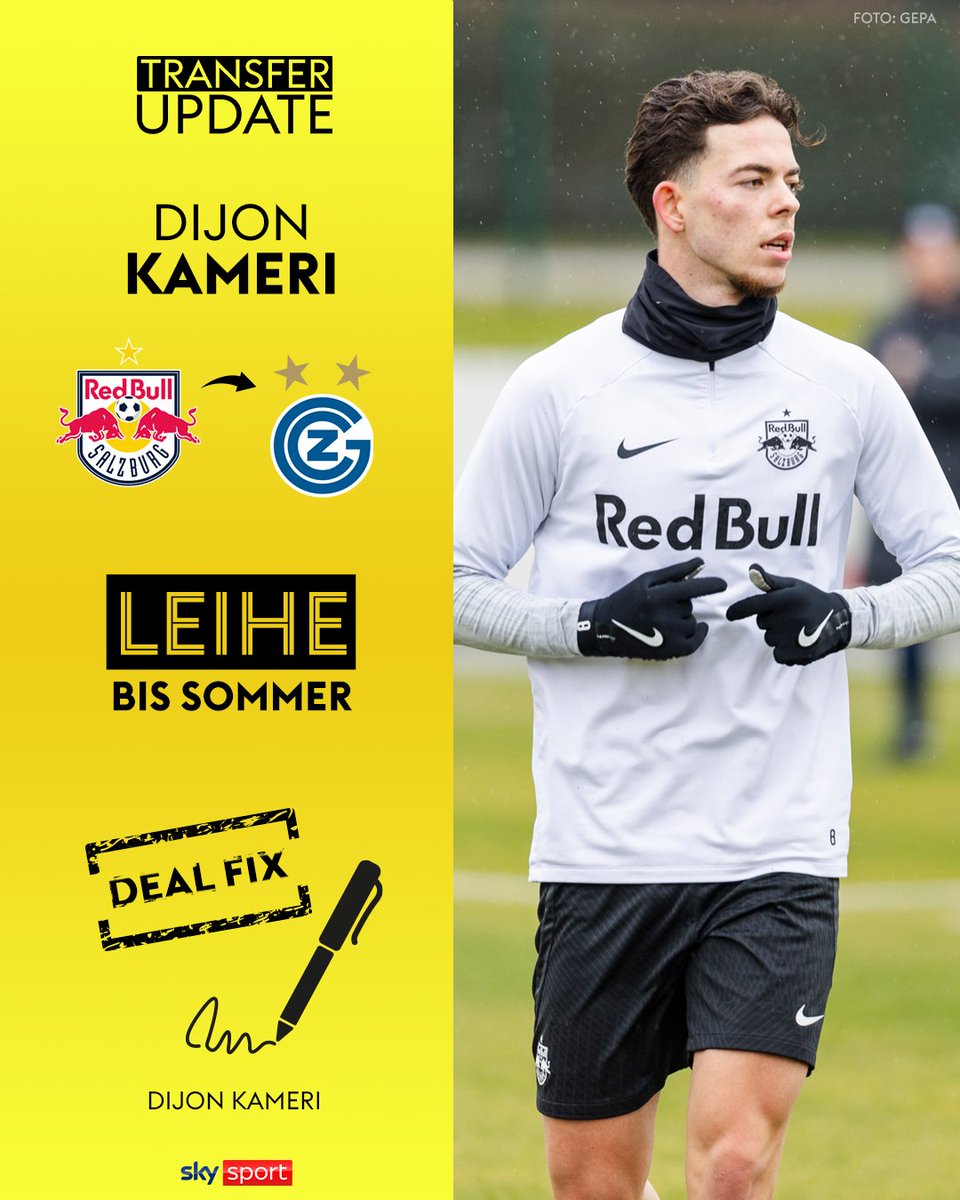 SkySportAustria's tweet photo. Dijon #Kameri spielt bis Saisonende beim Grasshopper Club Zürich!
https://t.co/PrRH1gJeI8
#SkyBuliAT #inundaut https://t.co/IA2qIjR0aO