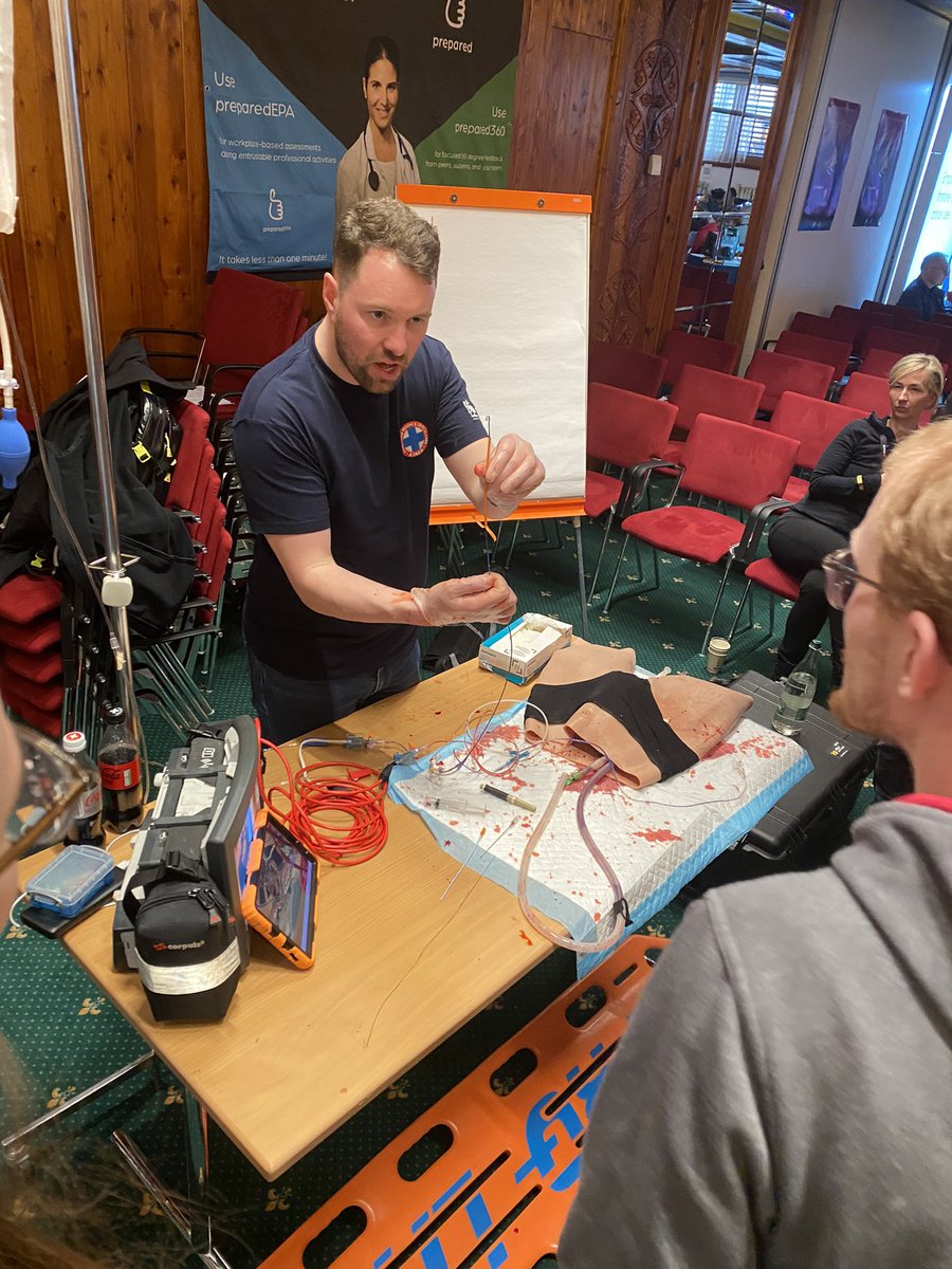 mr_astvad's tweet photo. SIM design workshop from conception and feedback theory to low level tips and tricks on how to make warm blood, realistic cannulation mannequins etc

Hard earned lessons over 25 years from @ATACCFaculty who are at #TBS24 in full force

Hard work and dedication recipe for success https://t.co/AJYzpwWgln