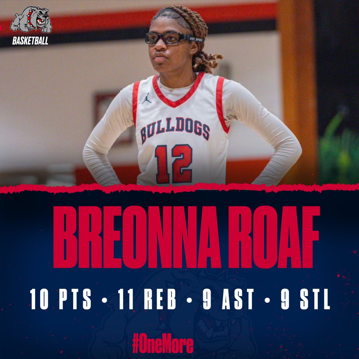 CoachCGoodman's tweet photo. Stat sheet stuffer Breonna Roaf aka CPBree nearly achieved a quadruple double in the team’s last win over Harnett Central. Breonna is currently leading the team in 3 of 5 major statistical categories and is top 3 in the others. College coaches looking for a true floor general and team leader that also possesses the ability to put the ball in the basket from all 3 levels. A lockdown defender that picks up 94 feet and plays passing lanes very well off the ball.