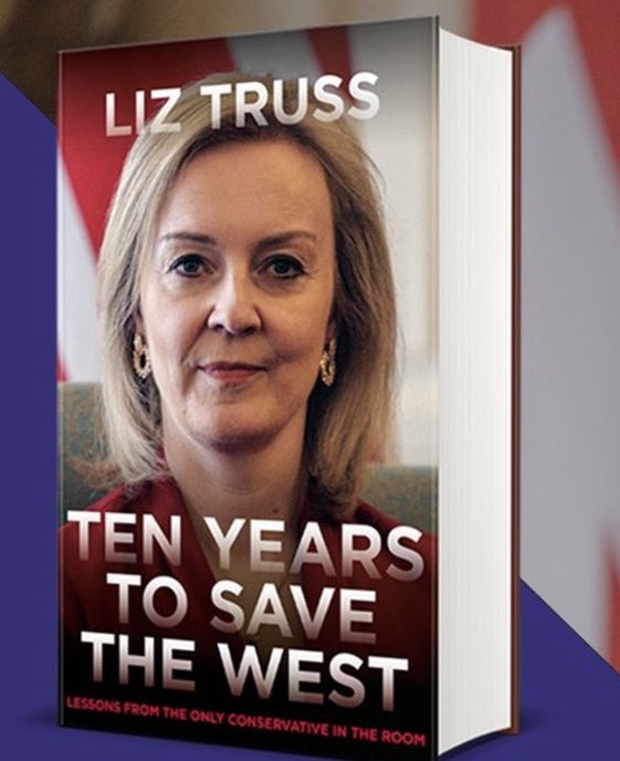 Which is thicker? Liz Truss Or Her new book