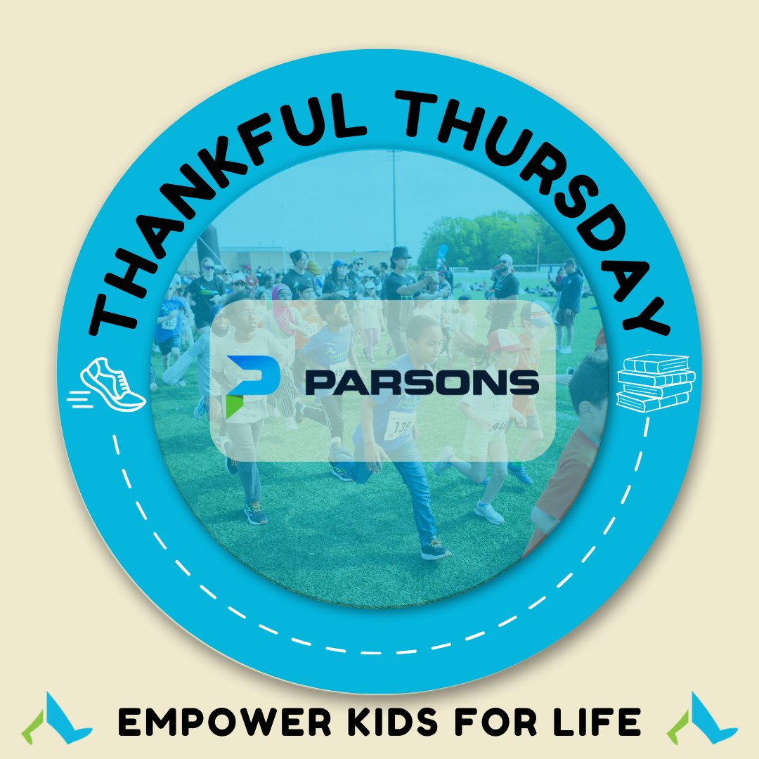 💫 Thankful Thursdays! 💫 A BIG high five and thank you to <a href="/ParsonsCorp/">Parsons</a> for supporting our Backpack Program, making a successful first term for kids possible! 🎒 Your contribution has a lasting impact! 👟📚 #ThankfulThursdays #ParsonsCorporation #CommunitySupport 🌟
