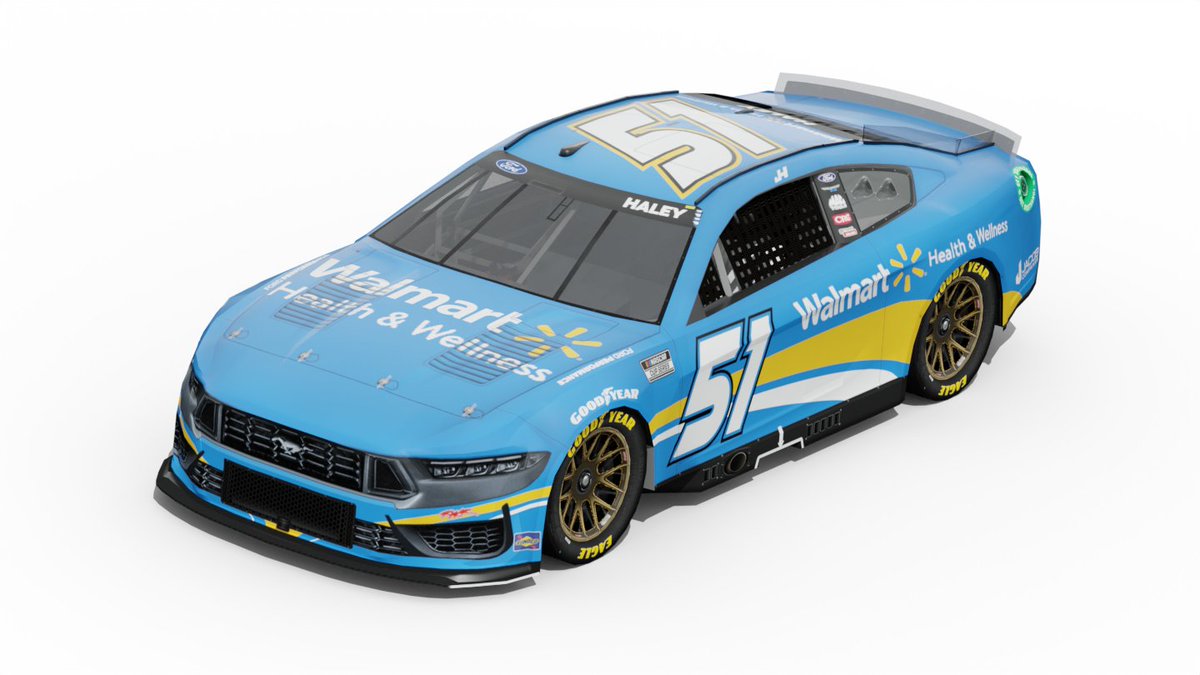 Fluggswashere's tweet photo. Remade the Justin Haley Walmart Health & Wellness car from the LA Clash!
#LAClash #NASCAR #JustinHaley #Walmart #RickWareRacing https://t.co/d84wACZVTF