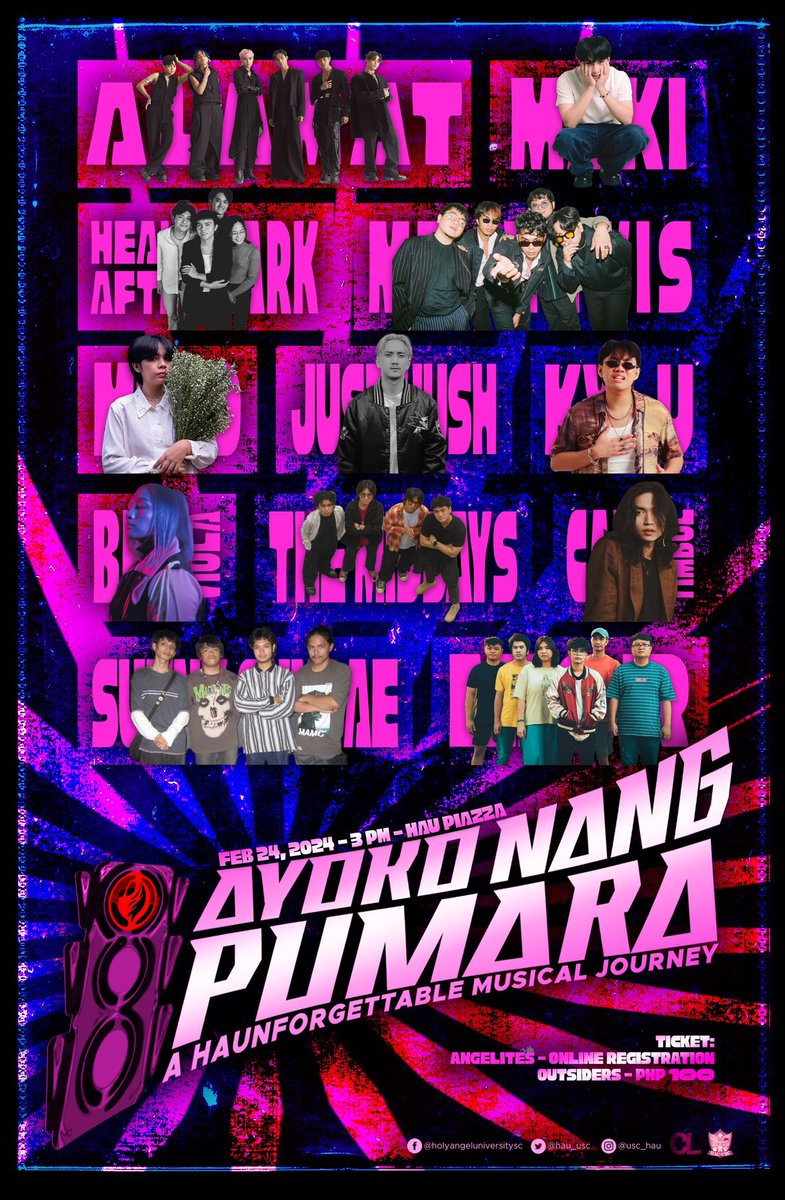 PurokSquads's tweet photo. TARA, SAMA KA NA SA BIYAHE KASAMA ANG ALAMAT ANG IBA PANG ARTISTS! 🤩🚍

Stay tuned to their page for ticket guidelines! 

Kitakits sa biyahe! 

#AyokoNangPumara2024 
#HAUDays
#UDAYS2024
#NoToPUVPhaseout https://t.co/GME4LP9RIE