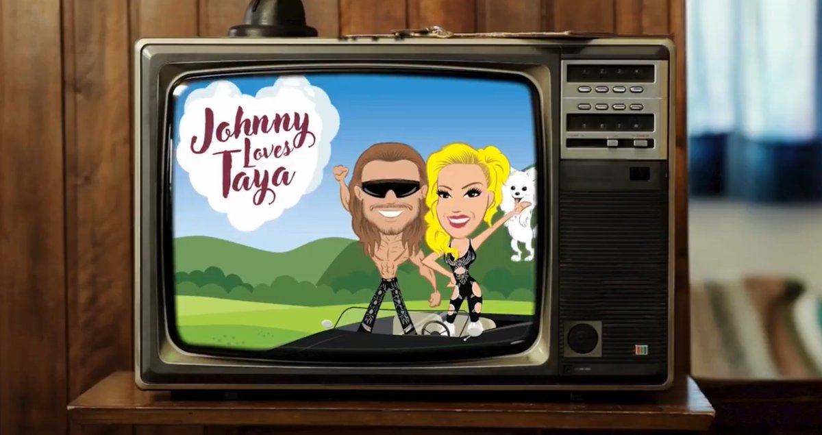 I cannot express the amount of hype I feel not only getting more content like this from AEW but also a whole series revolving around Taya fucking Valkyrie & the Mayor of Slamtown, Johnny TV??? Can't wait! #JohnnyLovesTaya