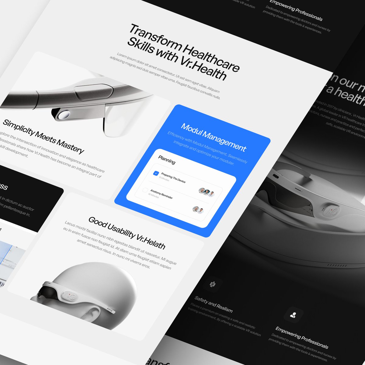 plainthing's tweet image. VR Health Website  💻🌐