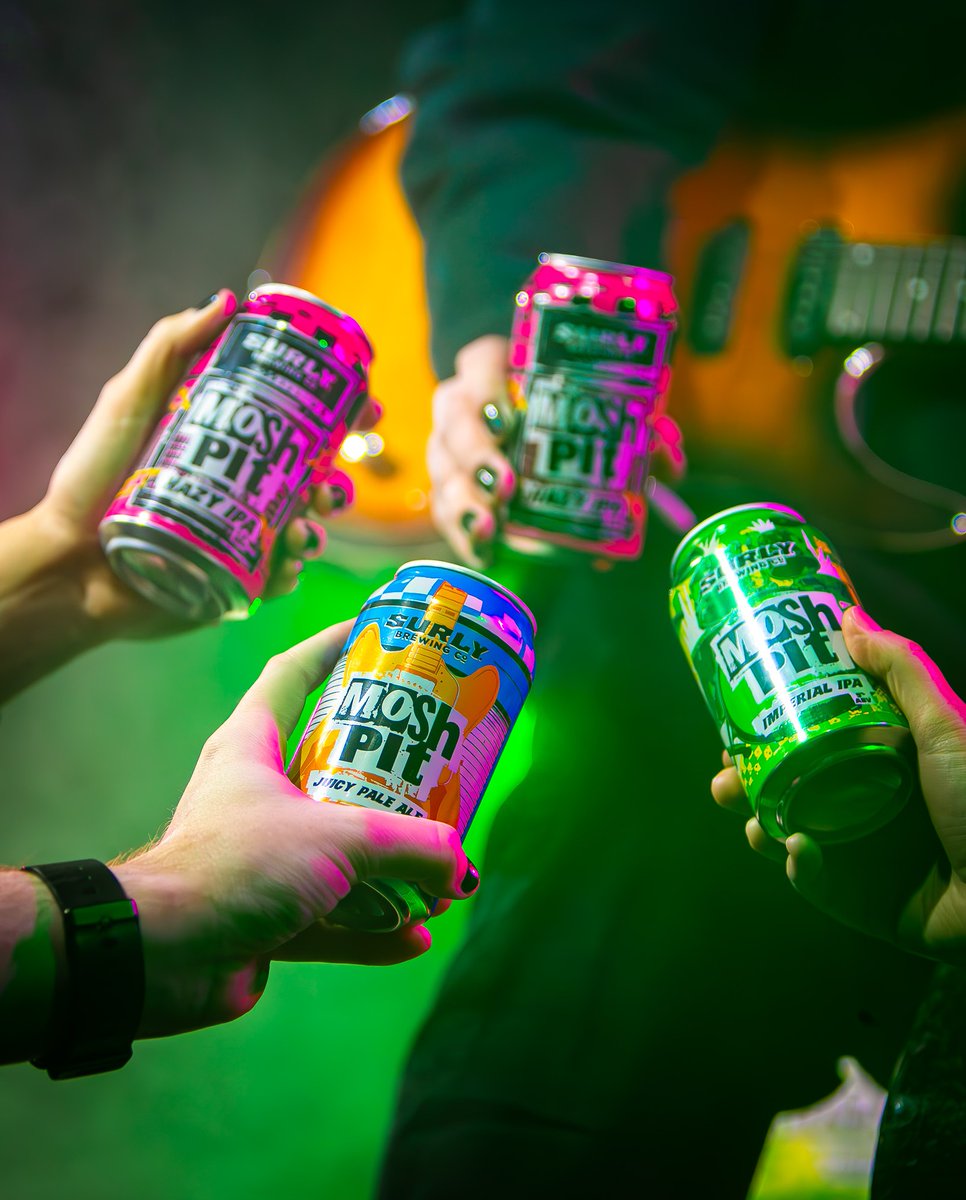 Get in the Pit. Mosh Pit Hazy and Juicy are out now. Look for Mosh Pit Imperial in March.