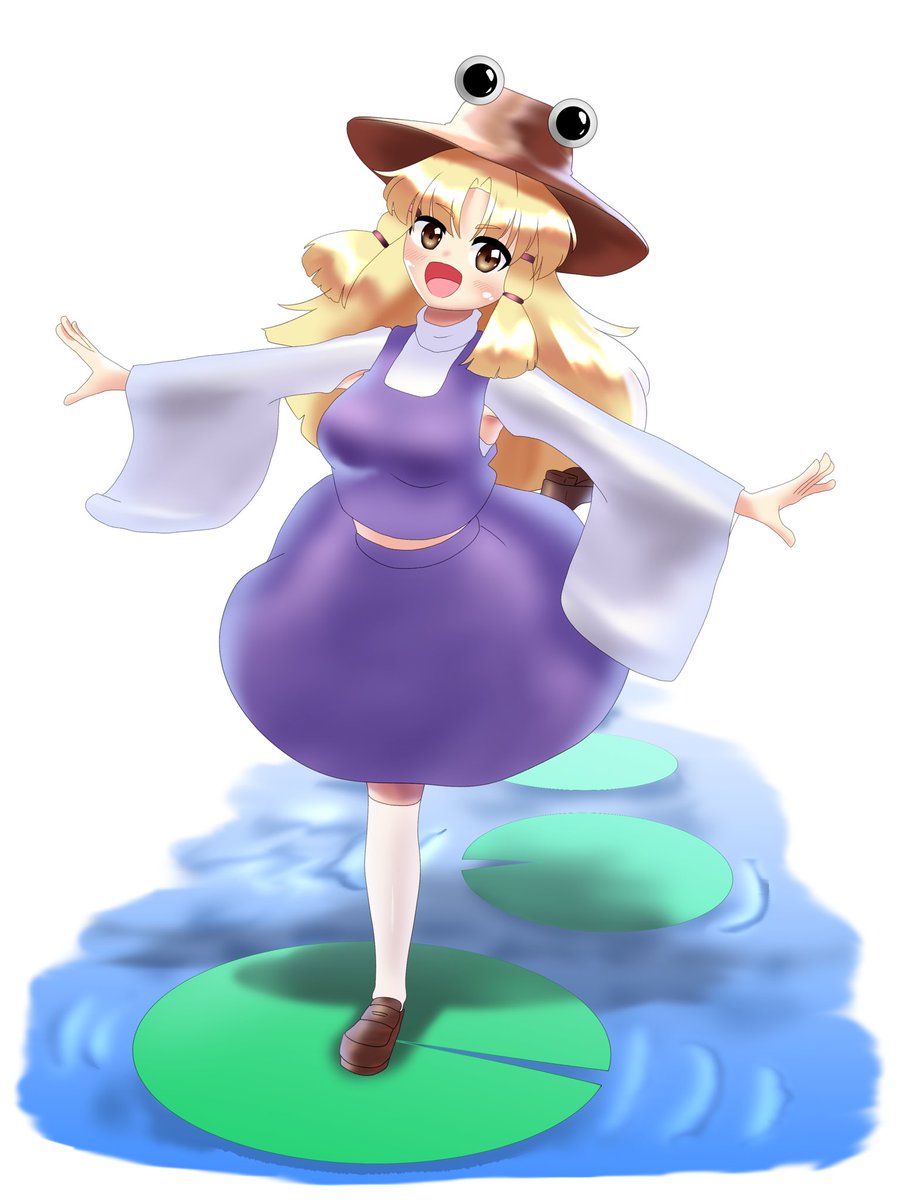 osonodart's tweet photo. #東方Project #洩矢諏訪子 
#絵柄が好みって人にフォローされたい https://t.co/bay4T7vpmT