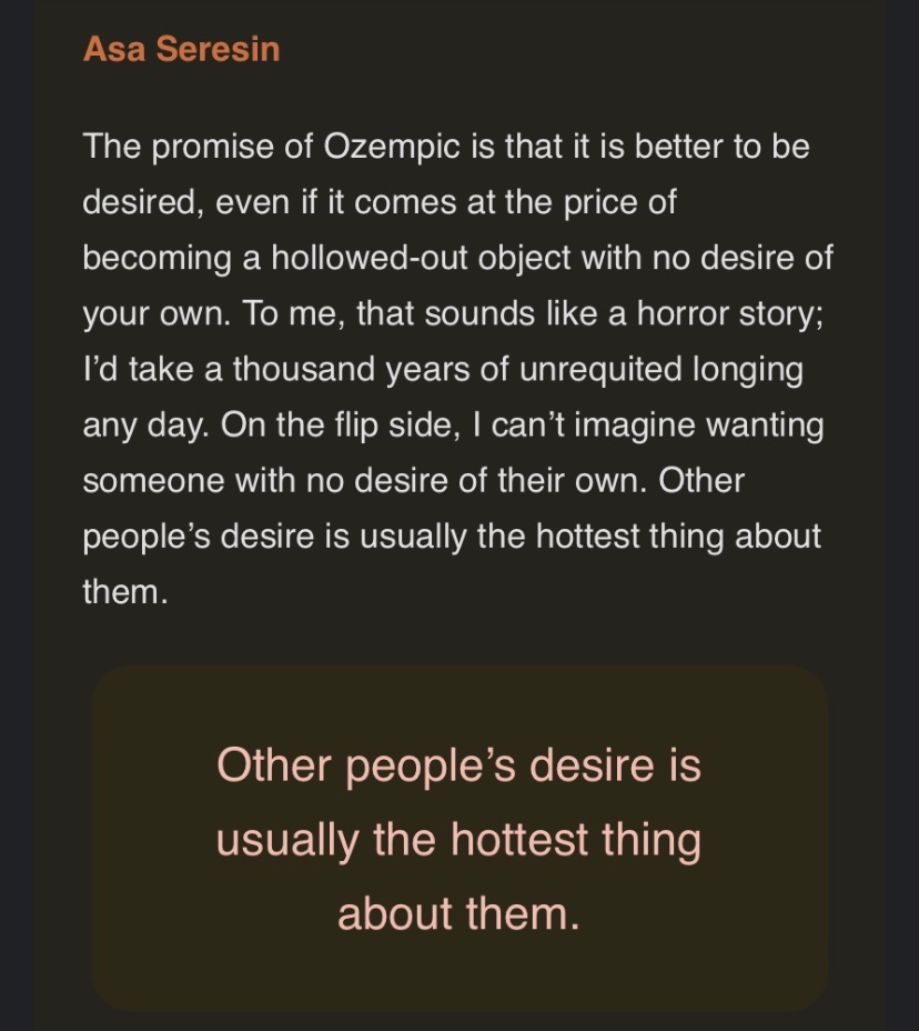 desire &gt; be desired any day asa gets it !!!