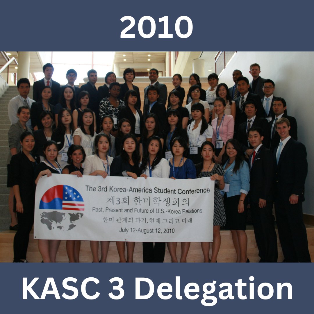 isc_dc's tweet photo. Welcome back to #throwbackthursday! Today, we are featuring the 3rd Korea-America Student Conference, which convened in 2010. KASC 3 traveled to Stanford, CA; Ann Arbor, MI; Philadelphia, PA; and Washington, DC.
#iscdc #kasc #kascalumni #uskorea #koreaus #studentleadership https://t.co/OxPgDoXzbZ