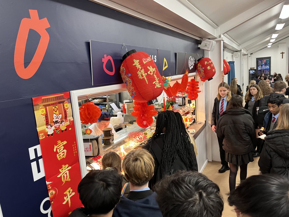 Chinese NY themed lunch today.