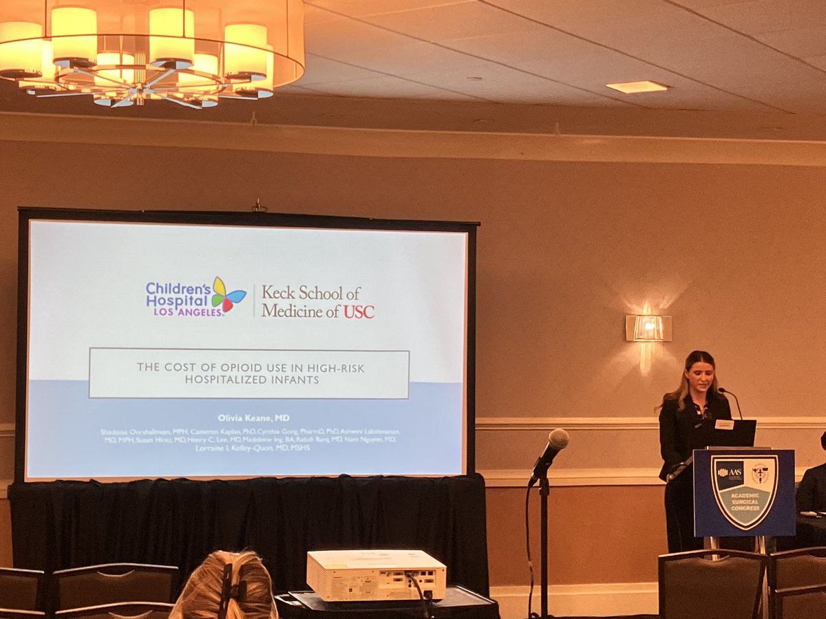 Lorraine Kelley-Quon, MD, MSHS, FACS, FAAP (@lkelley_quon) on Twitter photo BREAKING! <a href="/OliviaKeaneMD/">Olivia Keane</a> presents findings from <a href="/HOPE_sci_lab/">HOPE Lab</a> at #ASC2024 highlighting increased costs for each day of #opioid use for high-risk infants <a href="/AcademicSurgery/">Assoc4AcademicSurgery</a> <a href="/APSASurgeons/">APSA Surgeons</a> <a href="/ChildrensLA/">Children's Hospital LA</a> <a href="/CameronMKaplan/">Cameron Kaplan</a> <a href="/henryleeneo/">Henry Lee</a> <a href="/SusanHintzMD/">Susan R Hintz MD</a> <a href="/A_Lakshmanan_MD/">Ashwini Lakshmanan</a> <a href="/BarqRuby/">Ruby Barq</a> BREAKING! <a href="/OliviaKeaneMD/">Olivia Keane</a> presents findings from <a href="/HOPE_sci_lab/">HOPE Lab</a> at #ASC2024 highlighting increased costs for each day of #opioid use for high-risk infants <a href="/AcademicSurgery/">Assoc4AcademicSurgery</a> <a href="/APSASurgeons/">APSA Surgeons</a> <a href="/ChildrensLA/">Children's Hospital LA</a> <a href="/CameronMKaplan/">Cameron Kaplan</a> <a href="/henryleeneo/">Henry Lee</a> <a href="/SusanHintzMD/">Susan R Hintz MD</a> <a href="/A_Lakshmanan_MD/">Ashwini Lakshmanan</a> <a href="/BarqRuby/">Ruby Barq</a>