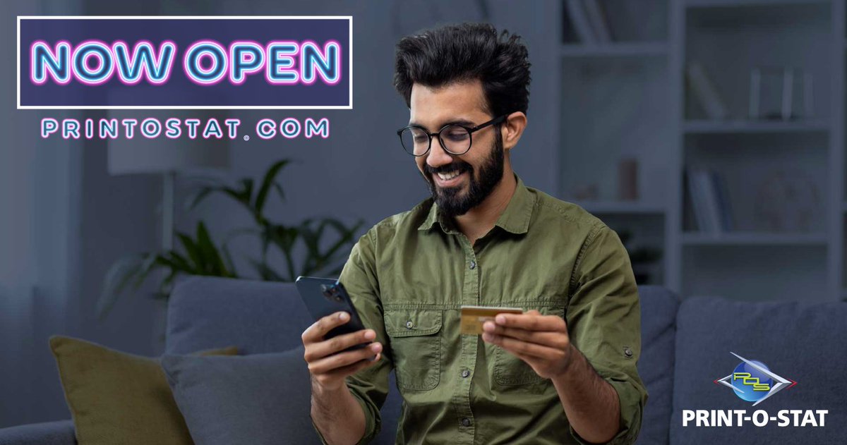Print-O-Stat, Inc. tweet media